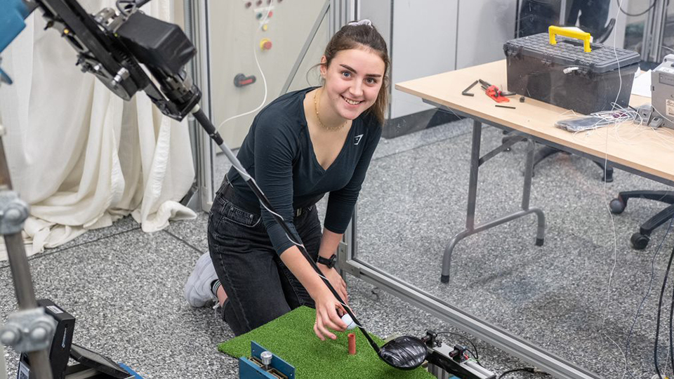 Sports Technology Undergraduate Student Sophie discusses her placement at Gymshark and her Loughborough Experience